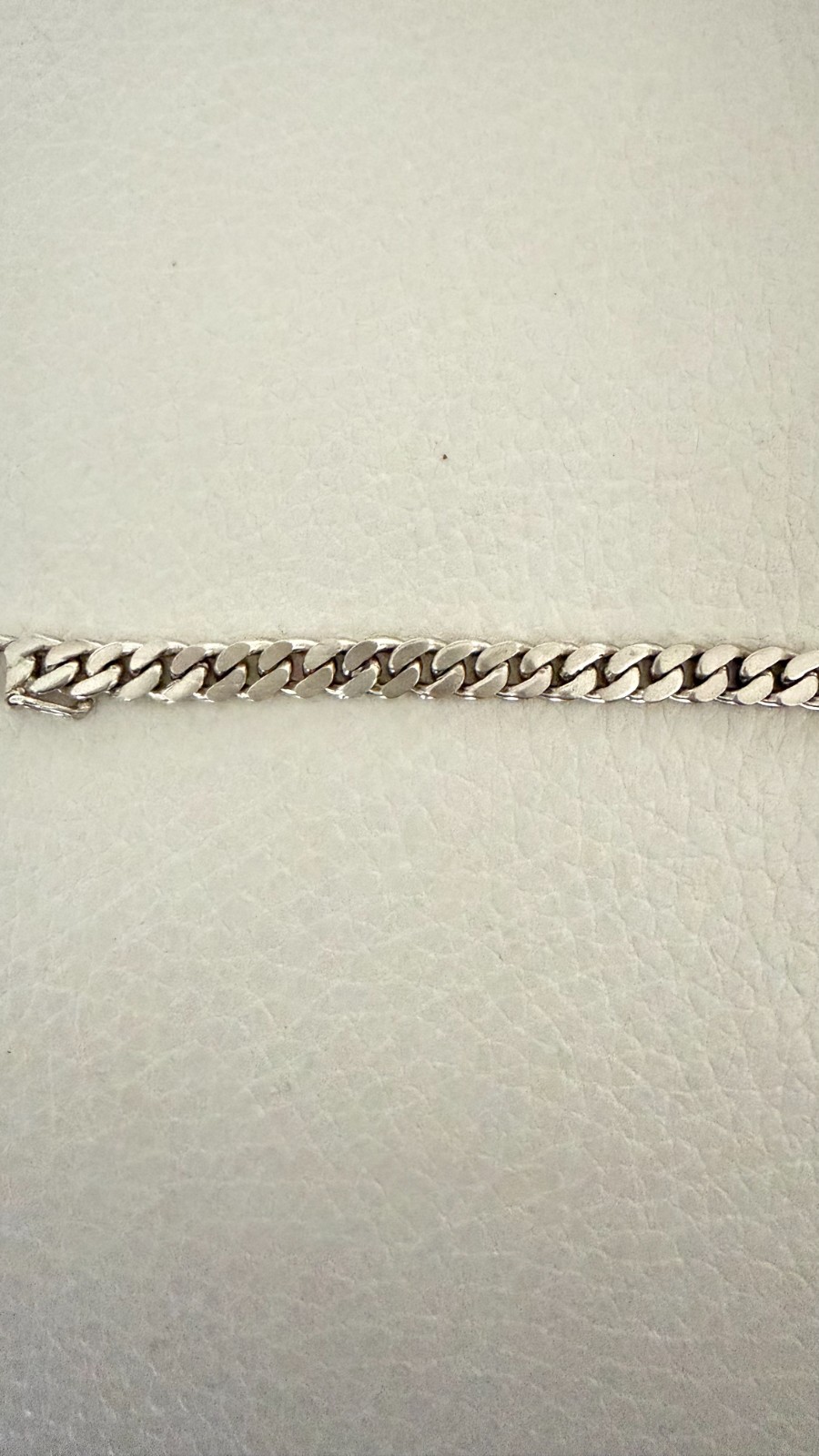 SOLID 925 STERLING SILVER CURB LINK BRACELET 14G … - image 4