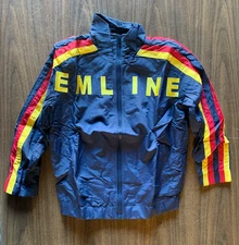 EMLINE Kid's Windbreaker Top- Navy. Sizes 10, 12, and 14. Brand New In Packaging