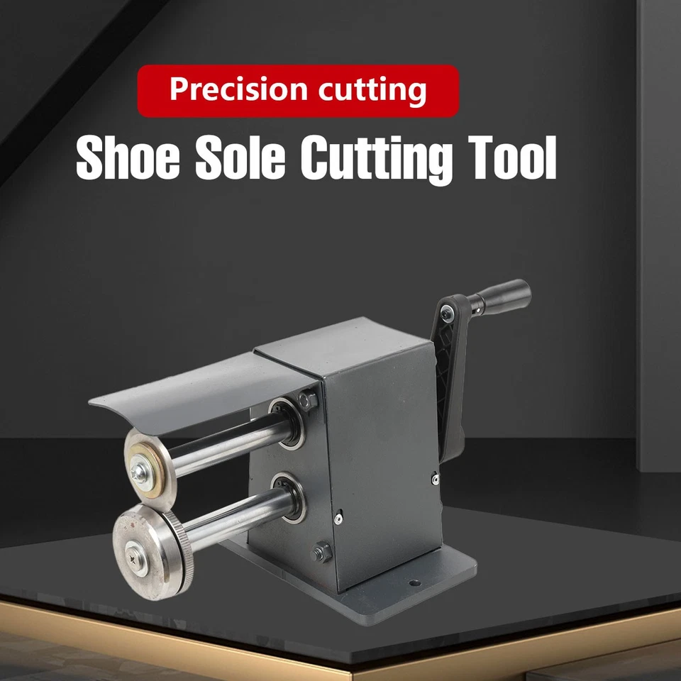 Herramienta de corte de cuero para zapatos para máquina de corte de cuero con suela de manivela hecha a mano Foto 2 de 4