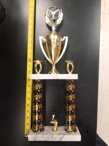 First Place Trophy Award. Fantasy Football, Parts  Trophies