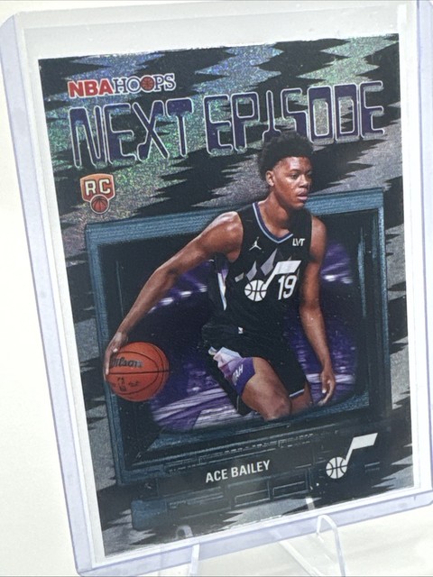 2025-26 Topps NBA Hoops Ace Bailey Next Episode Pixel Burst #NE-5 Jazz RC