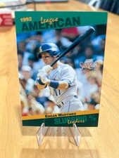 Edgar Martinez 1993 Score #44 Select Stat League Leaders! 2 Card Min! See Desc!