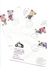 Isle of Man 1995 Set 5 TT Grandstand covers, for each race day, RPS, No 584