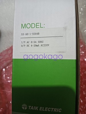 1PC NEW TAIK S3-AD-1-55A4B current transmitter. #MW