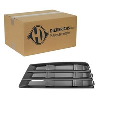 DIEDERICHS BLENDE SCHWARZ STOßSTANGE LINKS passend für AUDI A4 | 1020049