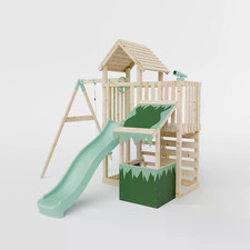 Climbing Frame With Single Swing & Shop - Moonlit Hollow I Waltons Waltons
