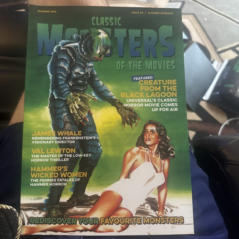 Classic Monsters Magazine Issue 3: Horror Film and Horror Movie Magazine