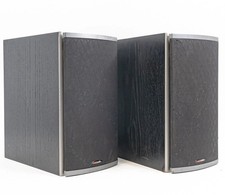 Polk Audio RTi6 Bookshelf Speakers Black Oak - High-Performance Sound