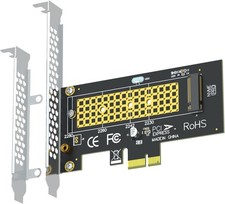 M.2 NVMe to PCIe X1 Adapter for Windows macOS - Easy SSD Installation