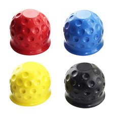 Black 50mm Soft PVC Trailer for hitch Ball Cover Resistant