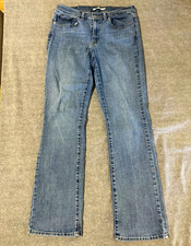 Levi  s Women  s Blue Bootcut Denim Jeans Size 10 Mid Rise 5-Pocket