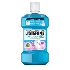 Listerine Total Care Kids Mouthwash, ADA 16.9 Fl Oz (Pack of 3), Blue 