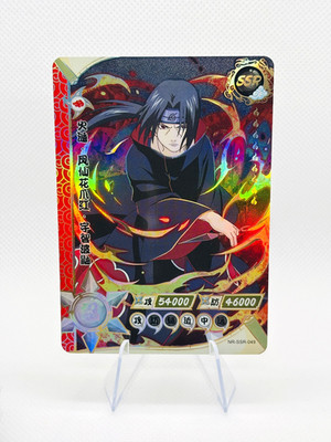 Itachi Uchiha SSR (NR-SSR-049) Kayou Naruto CHINESE Holo Super Secret Rare