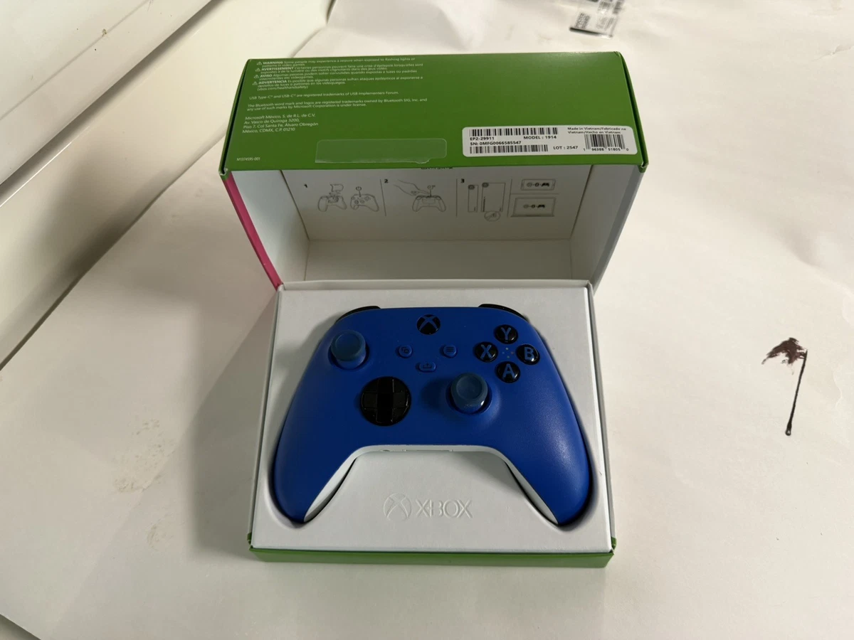 Microsoft Xbox Series X-S Blue Wireless Controllers & Attachments