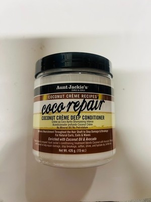 Aunt Jackie's Coco Repair Coconut Cream Deep Hair Conditioner 426g.