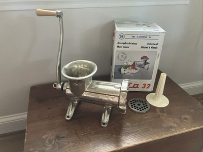 Alfa 32 Vintage Meat Mincer Grinder Hand Crank