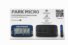 Needit Parkscheibe mit Zulassung elektronische Parkuhr Park Micro
