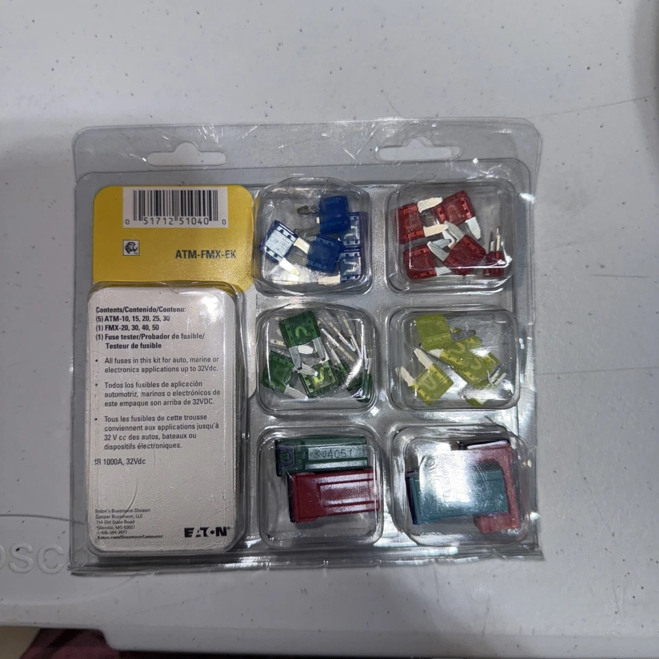 Bussmann ATM-FMX-EK ATM/FMX Fuse Emergency Kit With Tester - Image 2 of 2