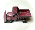 Vintage Matchbox #16 Dump Truck Snow plough Lesney Made In England Toy Diecast