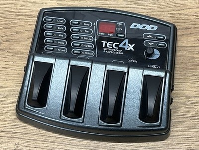 DOD Tec 4X Multi FX Effektprozessor Pedal Board für Gitarre/Verstärker