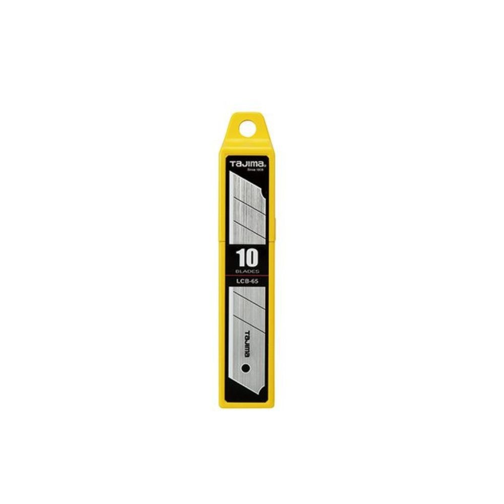 Tajima LCB-65 Rock Hard Snap-Off Utility Knife Blades 1in 7pt 10pk