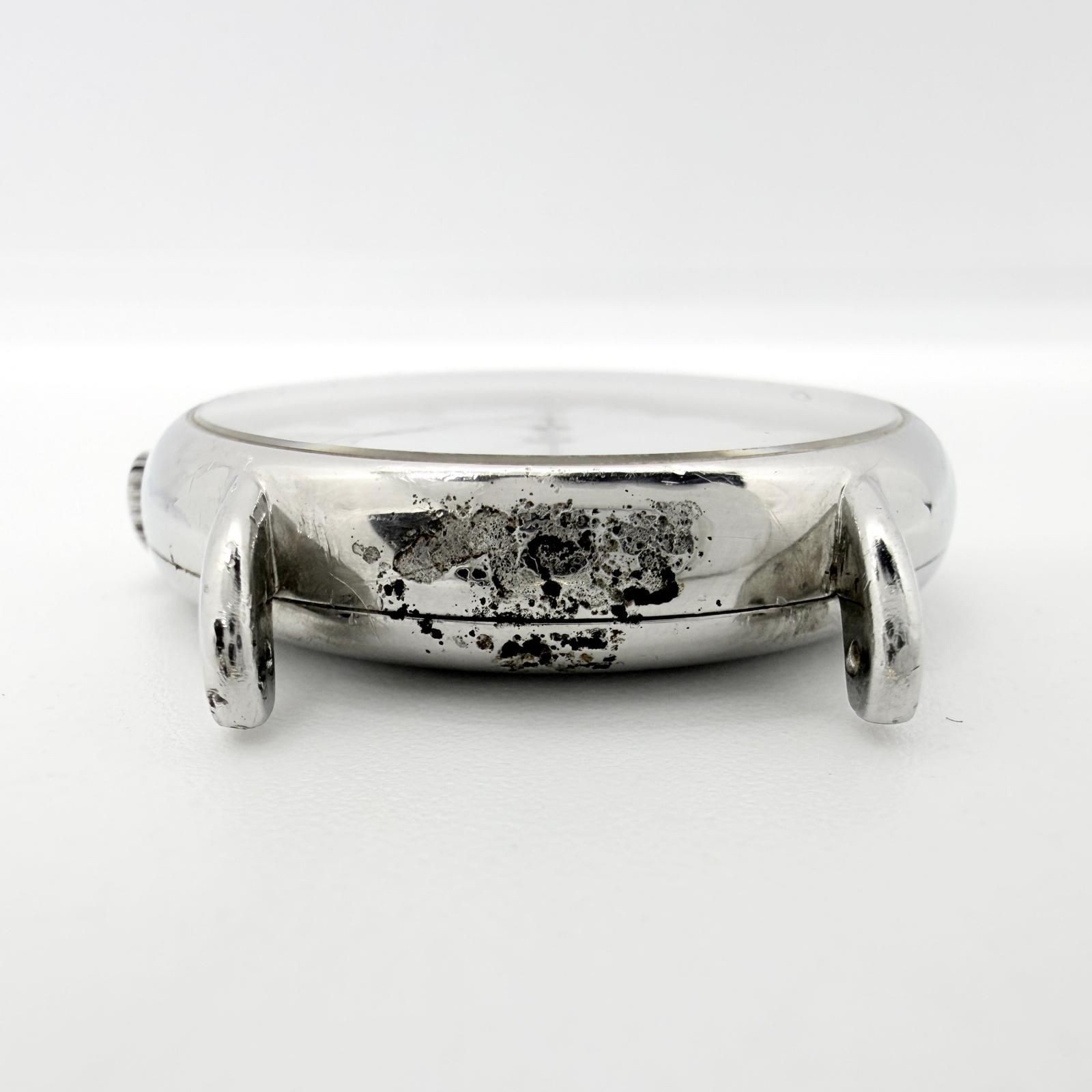 Rare No Working IWC Watch Portofino IW351324 Silver White Automatic Men's Auth image 5