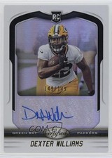 2019 Certified Rookie Signatures 149/149 Dexter Williams #151 Auto v1x