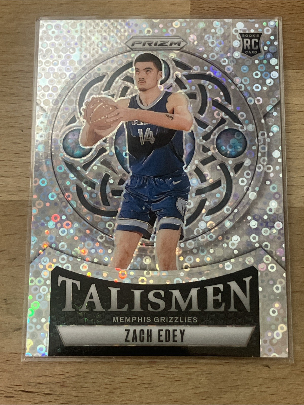 2024-25 Panini Prizm - Talismen Zach Edey #21 Fast Break Prizm (RC) Grizzlies