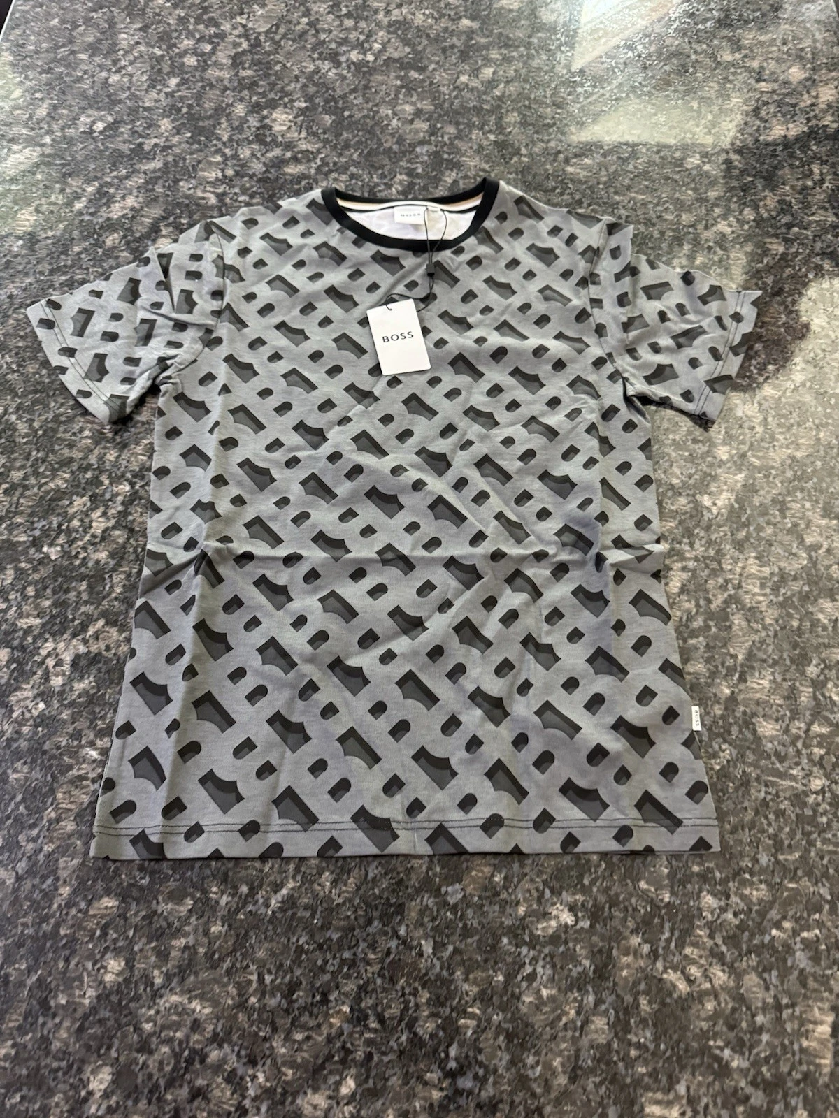 BOSS Triple Logo Kids wear T Shirt 12y/XS $88 NWT Tee