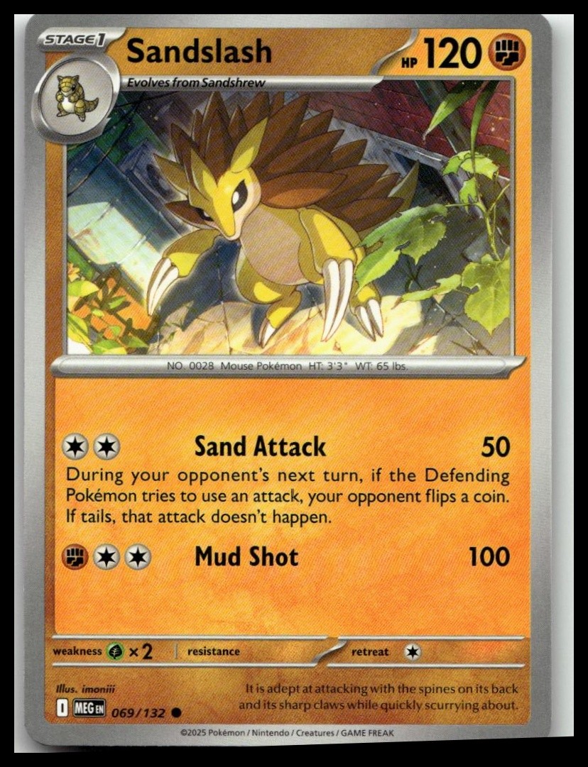 ME01: Mega Evolution #069/132 Sandslash