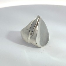 Sterling Silver Teardrop Fashion Ring