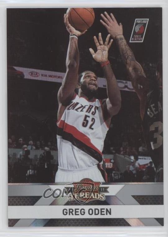2010-11 Panini Threads Century Proof Silver 8/199 Greg Oden #71 8f4