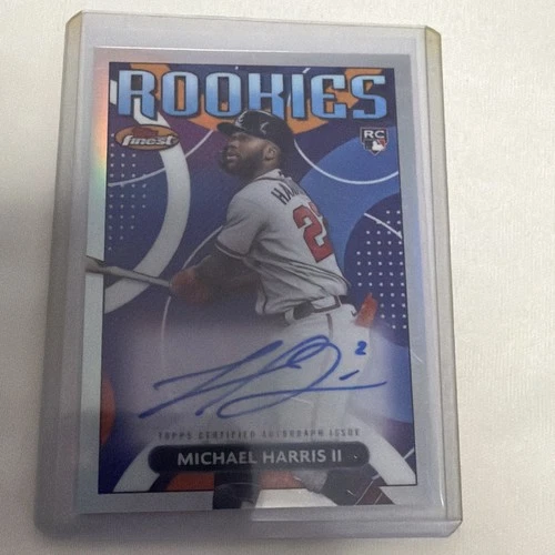 2023 Topps Finest - Finest Rookies Variation Autographs Michael Harris II #RDA-M