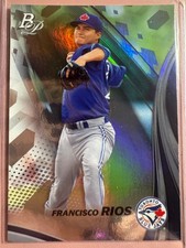 2017 Bowman Platinum Top Prospects Francisco Rios #TP-FRI Blue Jays