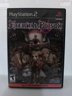 Eternal Poison PS2 PlayStation 2 Complete CIB + Bonus Disc Very Good Condition