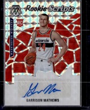 2019-20 Panini Mosaic #RS-GMT Garrison Mathews Rookie Scripts