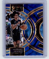 2023-24 Panini Select #113 Anthony Black Blue Cracked Ice Prizms Orlando Magic
