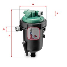 SOFIMA S 5175 GC Kraftstofffilter für FIAT