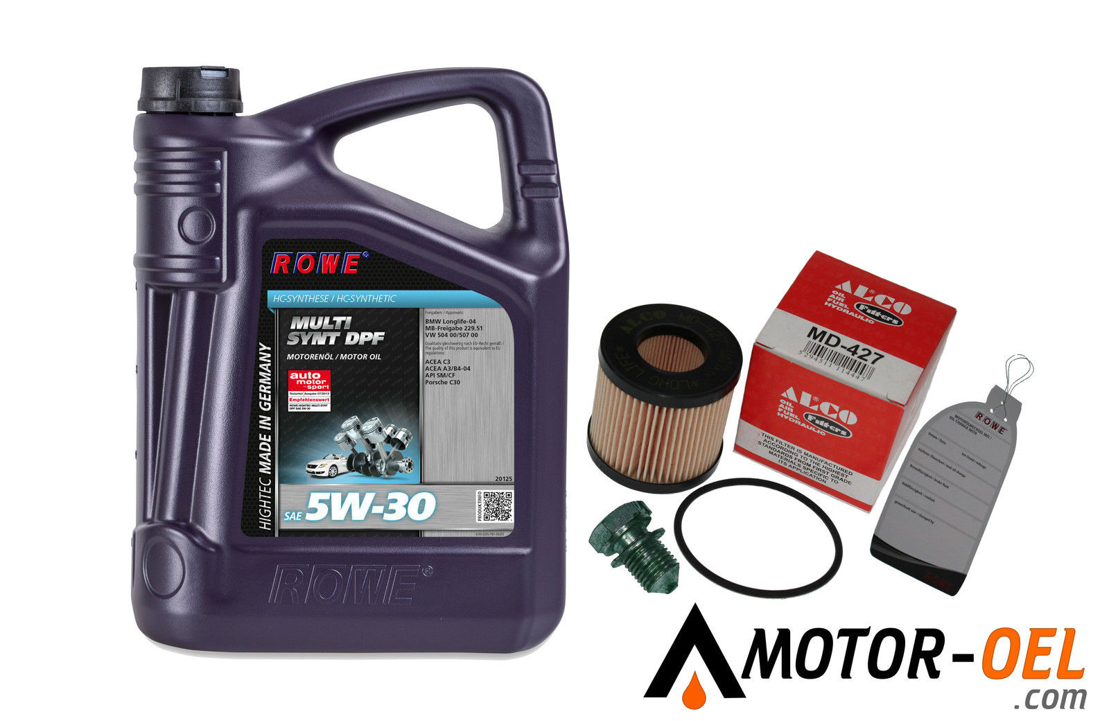 Ölwechsel Set Öl+Ölfilter+Ablassschra...