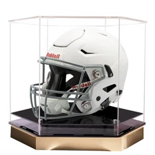 Football Helmet Display Case,Helmet Display case Full Size,Transparent Acryli...