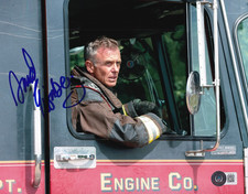 DAVID EIGENBERG signed (CHICAGO FIRE) Hermann 8X10 photo BECKETT BAS BJ79419