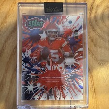 Wild Card 2025 Splat Breakers Brick Patrick Mahomes II One of One Football #SBL…