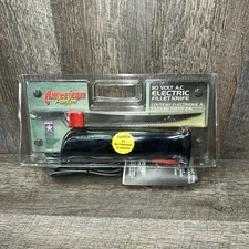 American Angler Electric Fillet Knife 8" Double Blade Model 31000 Made USA