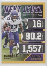 2021 Score Next Level Stats Gold Dalvin Cook #NL16 0g9e