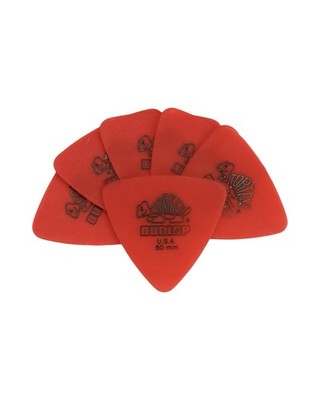 Dunlop Guitar Picks 6 Pack Tortex Tri (Triangle) .50mm 431P.50