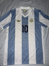 Adidas Messi Argentina World Cup Jersey 50th Anniversary Size M