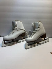 Jackson Mystique Womens Figure Skates Ice Mark II White Adult 8c 8 C 1490 Guards