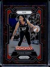 2024 Panini Prizm Monopoly WNBA - Tyasha Harris #24 Classic Icons Red Prizm