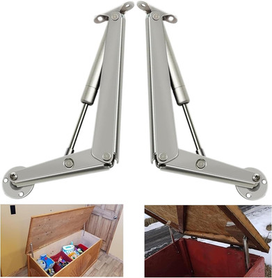 Soft Close Lid Support Hinge 250N Heavy Duty 80Lb Chest Toy Box 2 Pack
