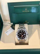 Rolex Explorer II Black Dial Oyster bracelet Ref 226570 Complete set B&P Unsized